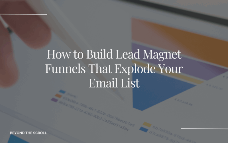 how to grow your email list