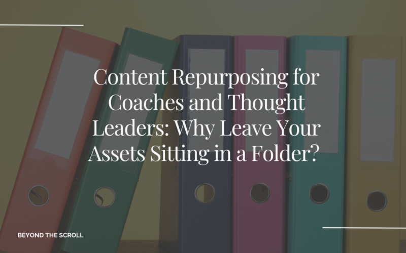 Why Leave Your Assets Sitting in a Folder